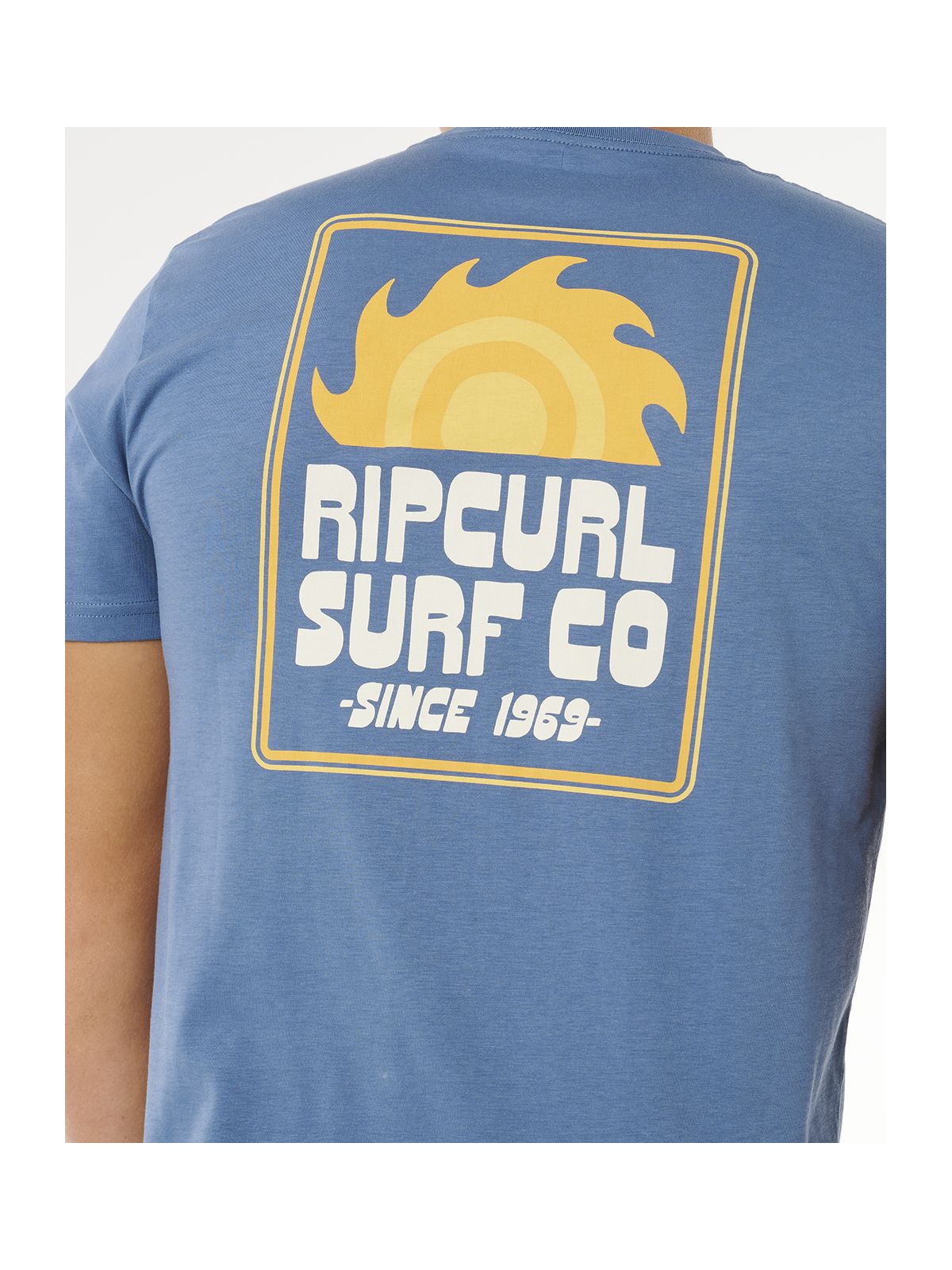 Koszulka męska RIP CURL Pacific Rinse Sunrise Tee niebieska