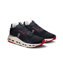 Buty treningowe męskie On Cloudnova 2 czarno czerwony
