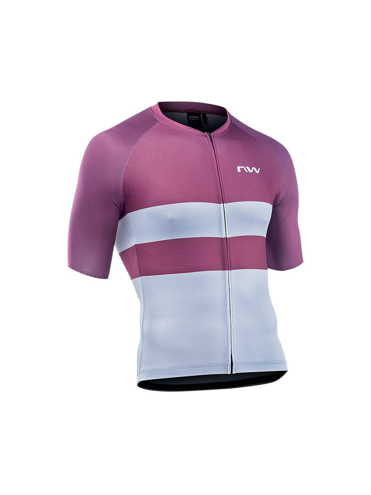 Koszulka rowerowa NORTHWAVE BLADE AIR Jersey - fioletowy/szary - Adventure Sports