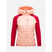 Kurtka PEAK PERFORMANCE Helium Down Hybrid Hood Women różowy
