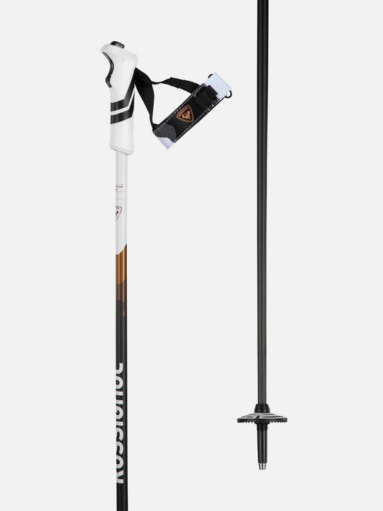 Kije narciarskie ROSSIGNOL Electra Premium Carbon Clip Black Gold
