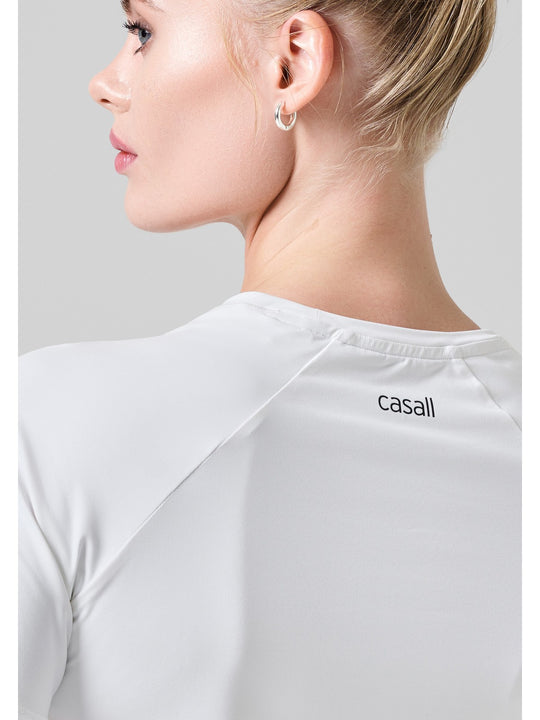 Koszulka damska CASALL Essential Tee kolor biały
