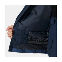 Kurtka narciarska dziecięca HELLY HANSEN JR SUMMIT 2.0 JACKET granatowa
