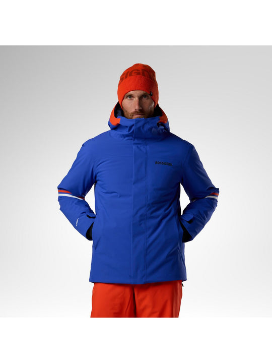 Kurtka narciarska męska ROSSIGNOL M Strawpile Insulated Ski Jkt niebieska
