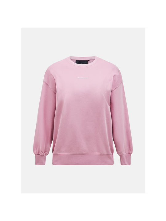 Bluza Peak Performance W Original Terry Crew brązowy - Adventure Sports
