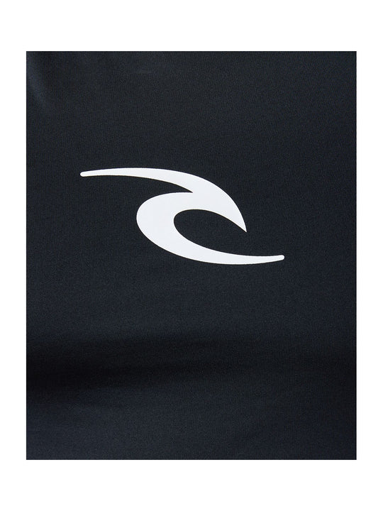 Koszulka do pływania męska RIP CURL Waves Upf Perf S/S czarna
