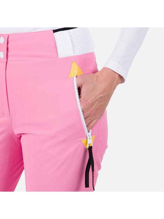 Spodnie narciarskie damskie Rossignol W Pilot Str Pant różowy - Adventure Sports
