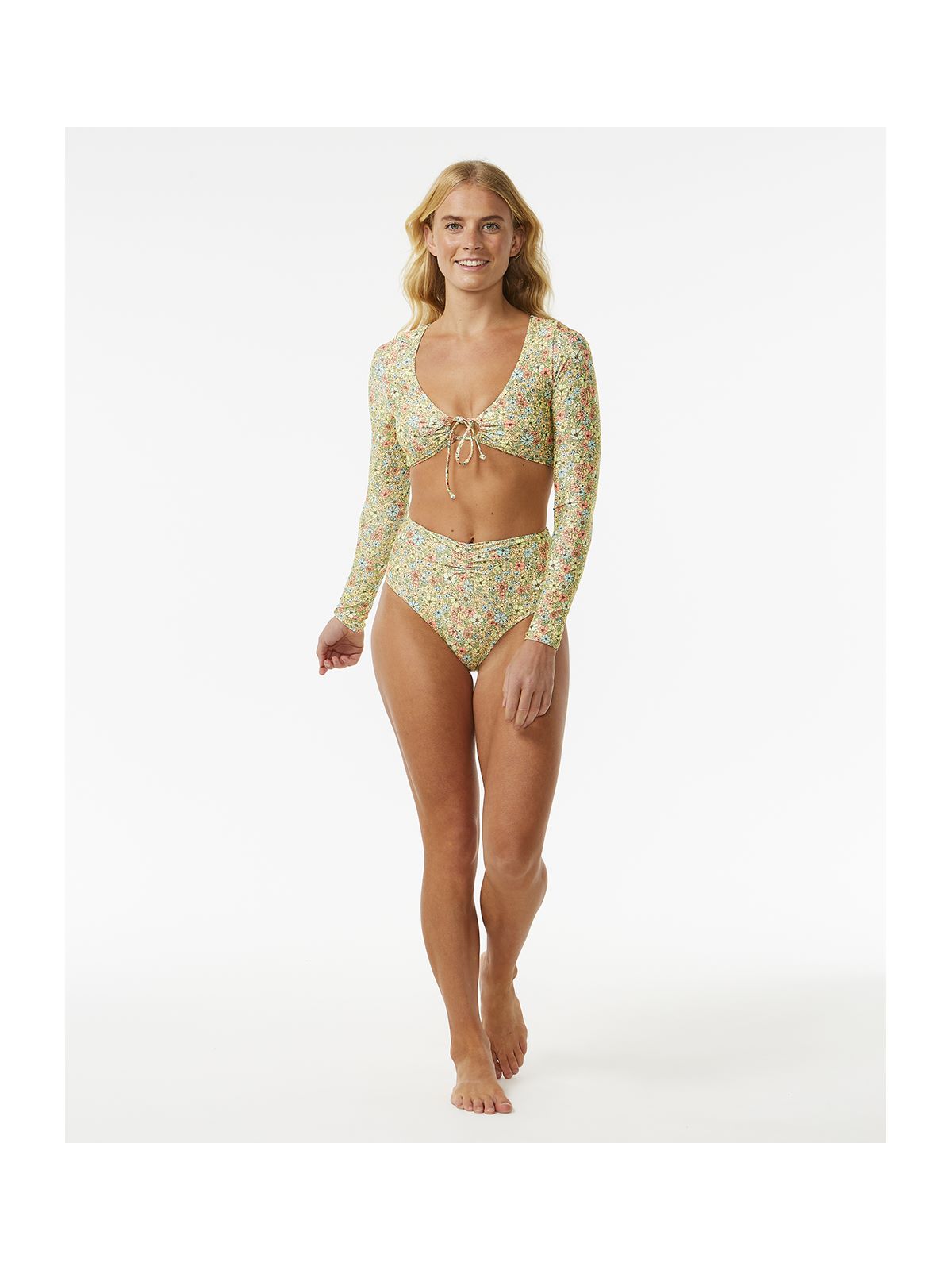 Top RIP CURL Sea Of Dreams Crop L/S multikolor - Adventure Sports