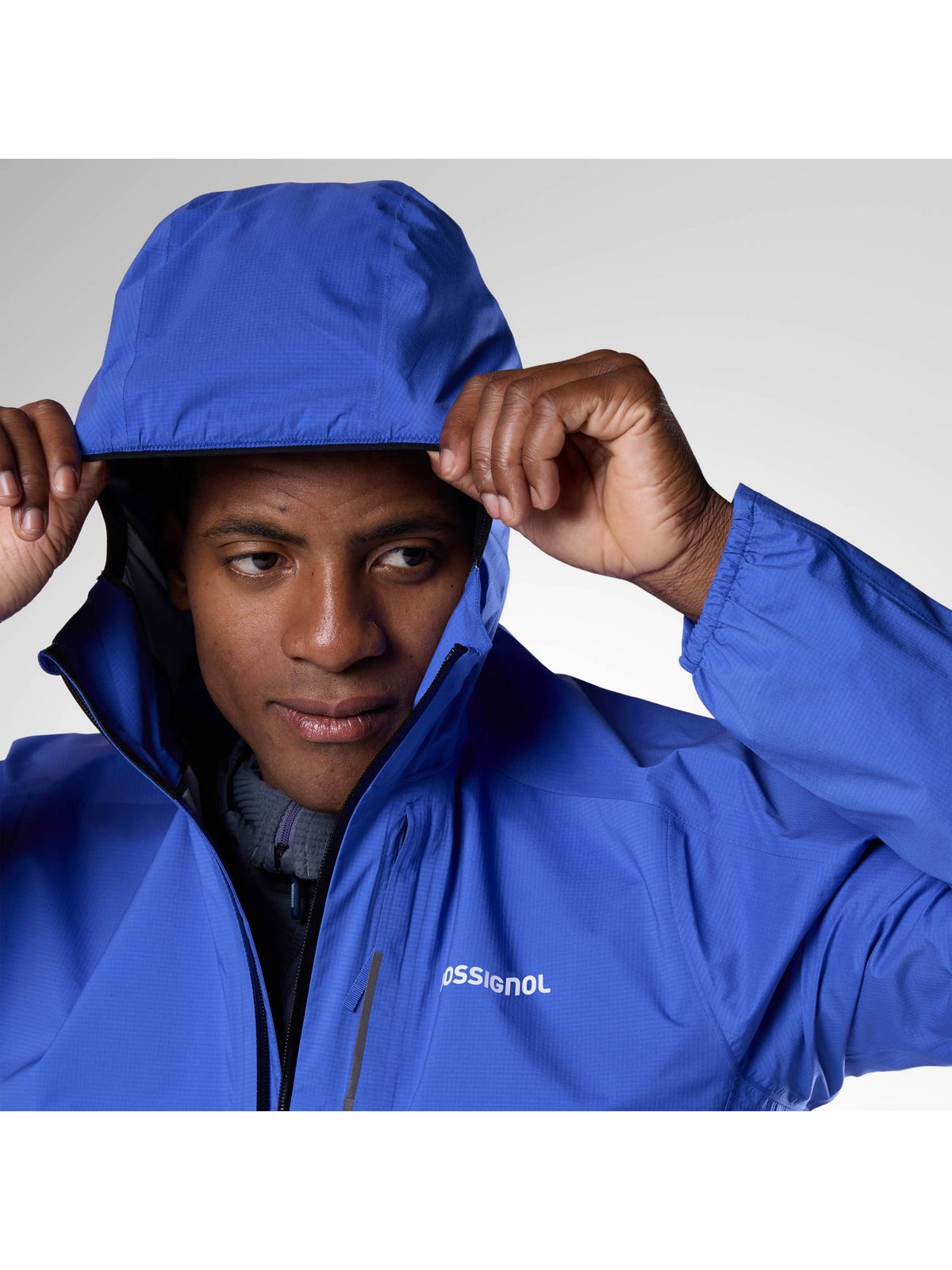 Kurtka męska ROSSIGNOL M Rainproof 2.5L Shell Jkt niebieska