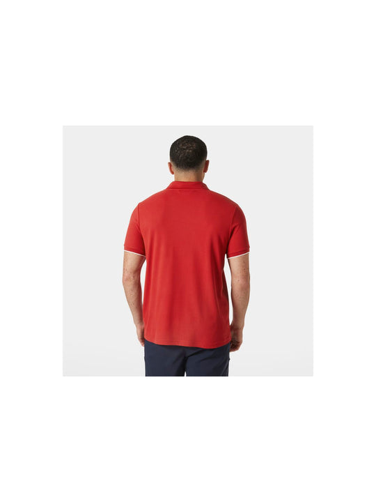 Koszulka HELLY HANSEN OCEAN POLO 2.0 czerwony - Adventure Sports
