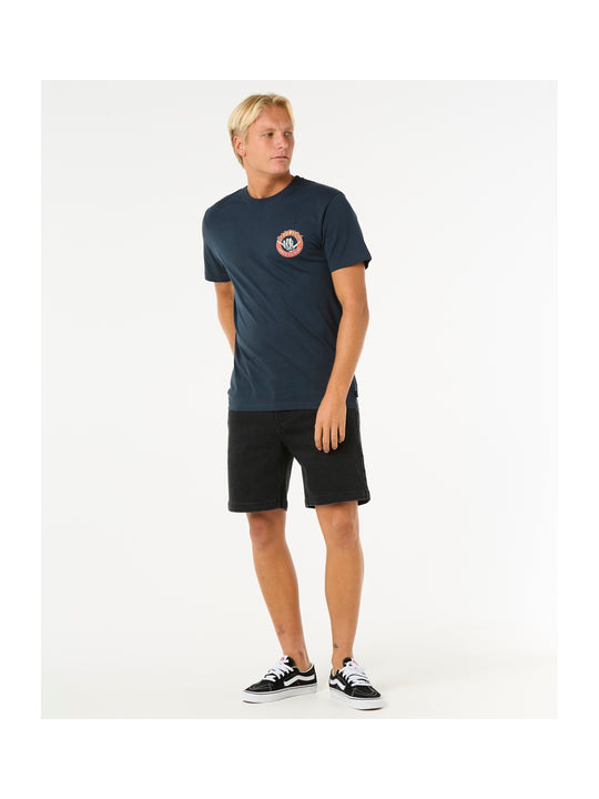 Koszulka męska RIP CURL Shred Til Tee granatowa

