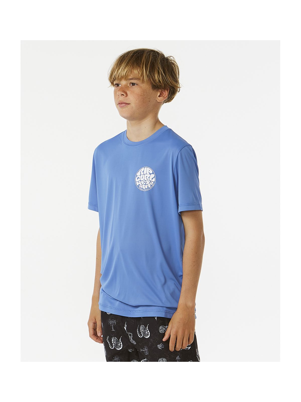 Lycra RIP CURL Icons Surflite Upf S/S Boy niebieski - Adventure Sports