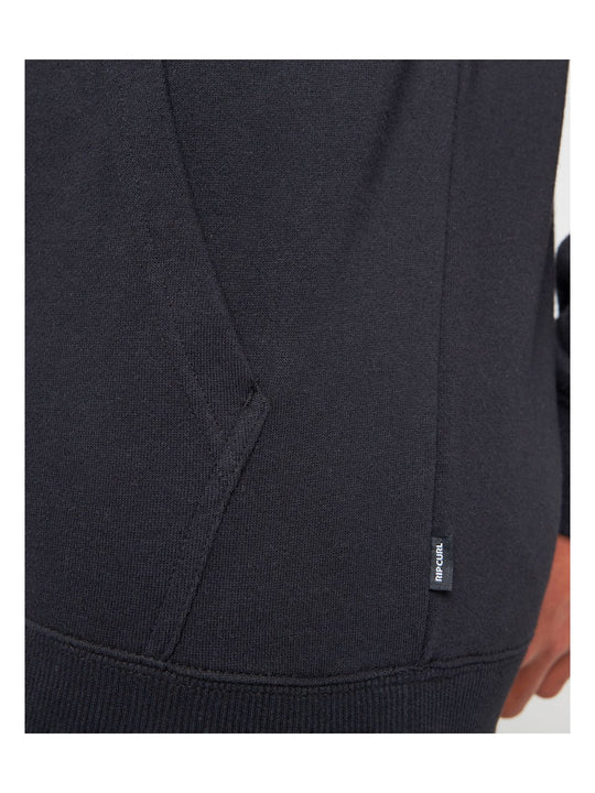 Bluza RIP CURL Ripcurl X Ba Bapt Hooded Fleec czarny - Adventure Sports
