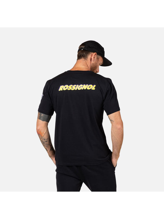 Koszulka unisex ROSSIGNOL SUPER TEE czarna
