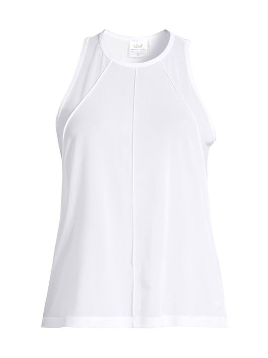 Koszulka treningowa damska CASALL Seam Detail Mesh Tank kolor biały
