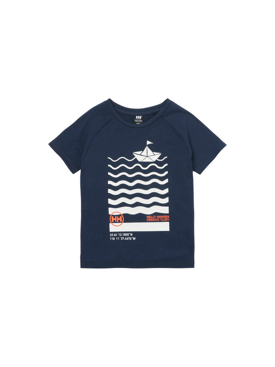 Koszulka HELLY HANSEN K Shield T-Shirt granatowy - Adventure Sports
