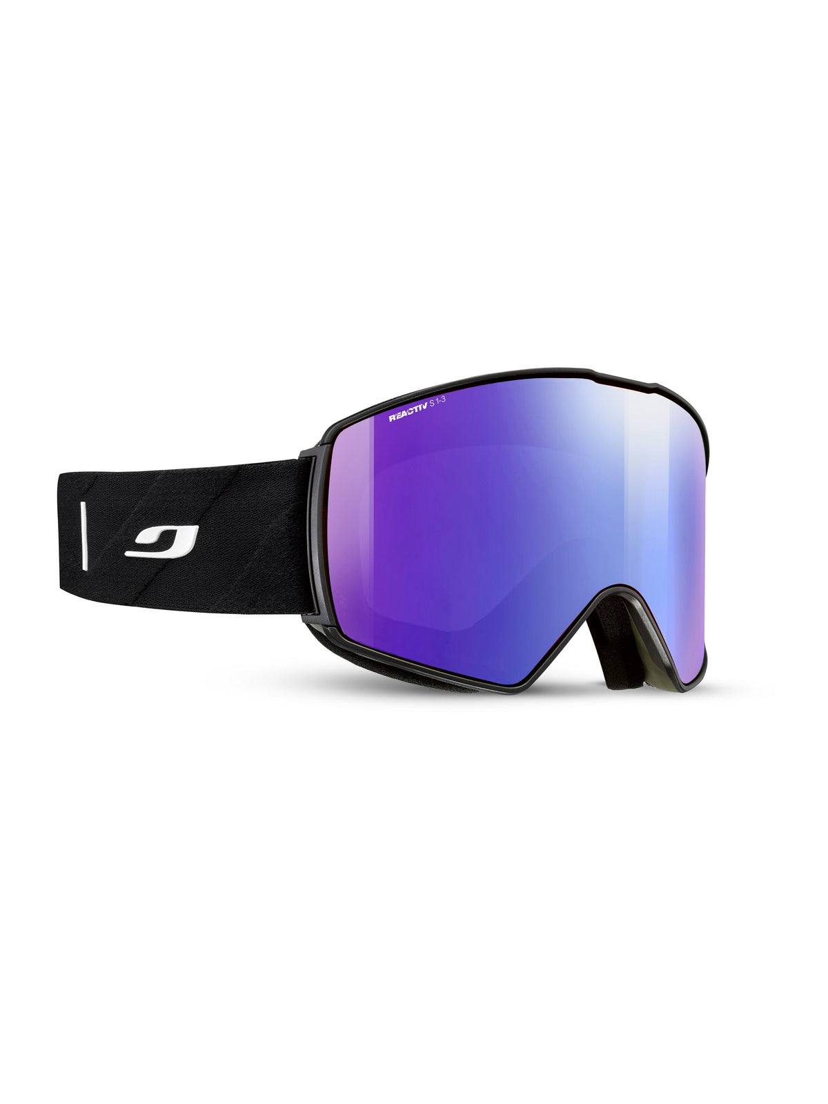 Gogle narciarskie JULBO Launcher czarny fotochrom Cat 1-3 High Contrast