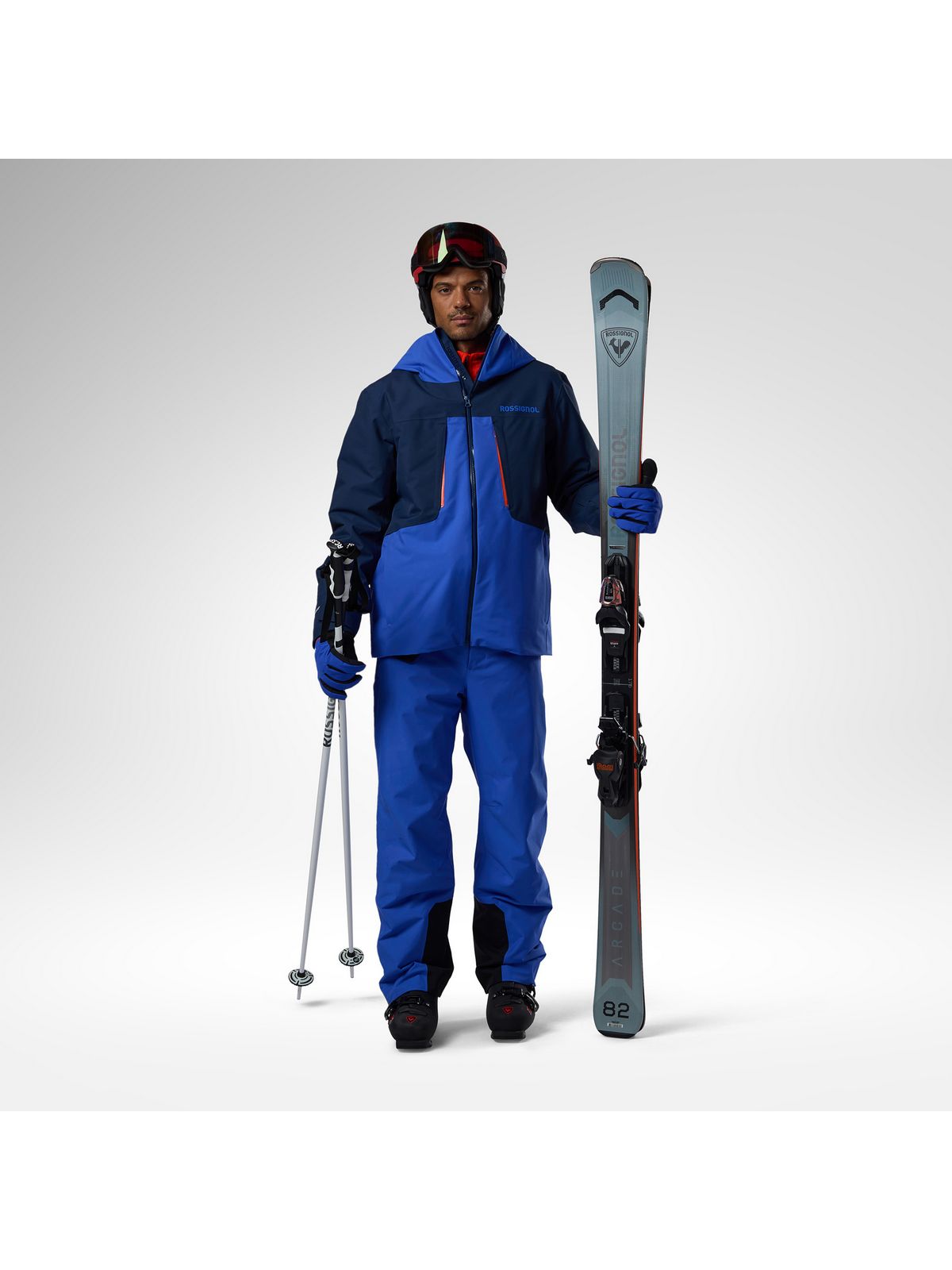 Kurtka narciarska męska ROSSIGNOL M Velika Insulated Ski Jacket niebieska