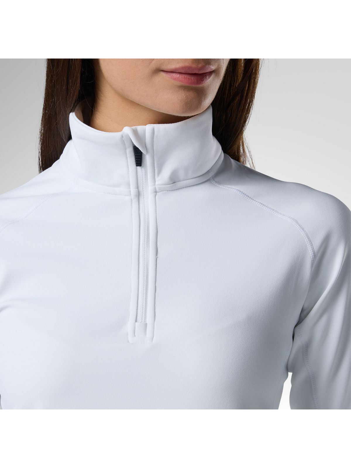 Bluza damska ROSSIGNOL W Mid Layer Stretch Hz biała