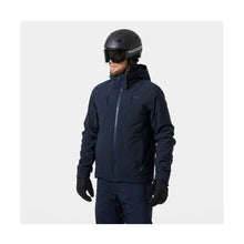 Kurtka narciarska męska HELLY HANSEN ALPHA 4.0 JACKET granatowa
