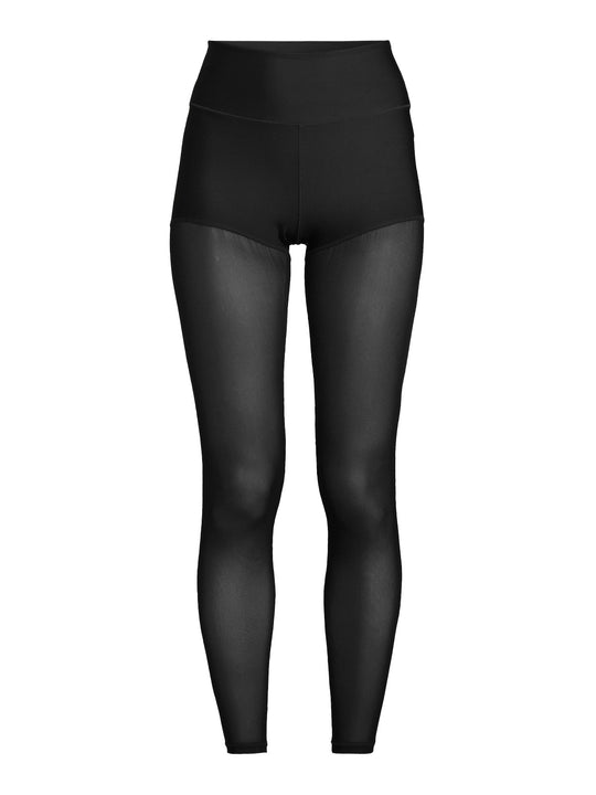 Legginsy damskie CASALL Power Mesh Studio Tights kolor czarny
