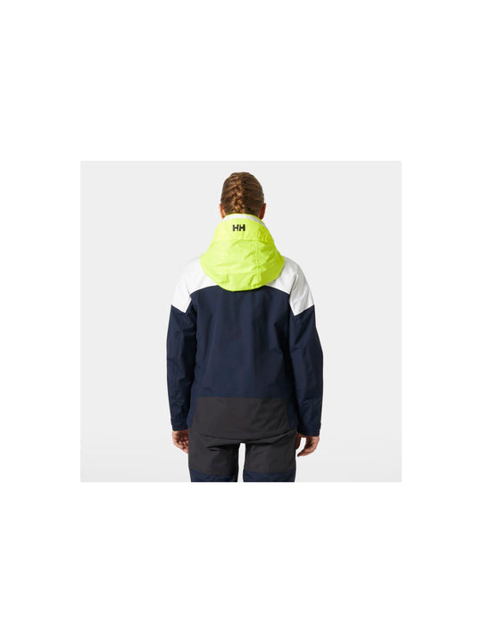 Kurtka żeglarska damska HELLY HANSEN W PIER 4.0 JACKET granatowa - Adventure Sports
