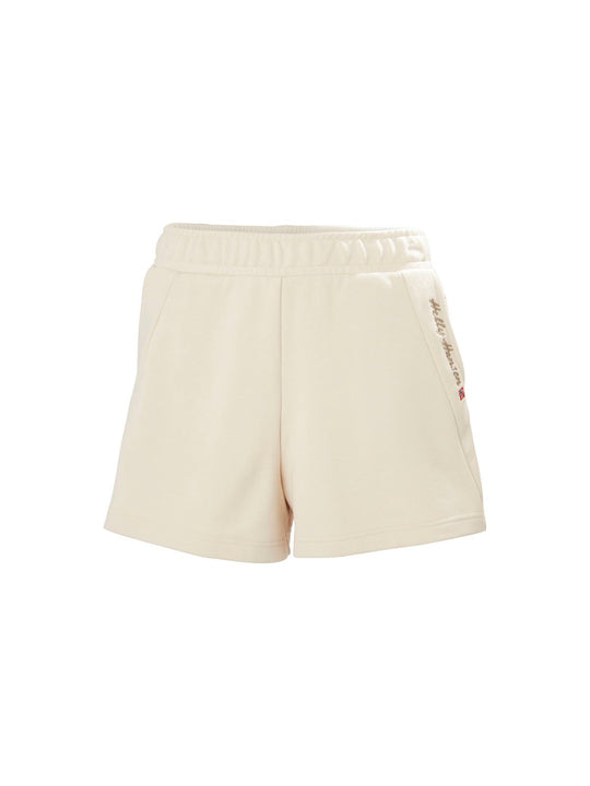Szorty HELLY HANSEN W CORE SWEAT SHORTS beżowy - Adventure Sports
