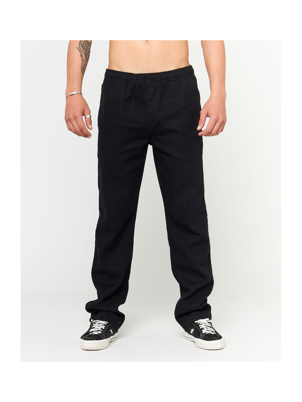 Spodnie RIP CURL CLASSIC SURF TWILL BEACH PANT czarne