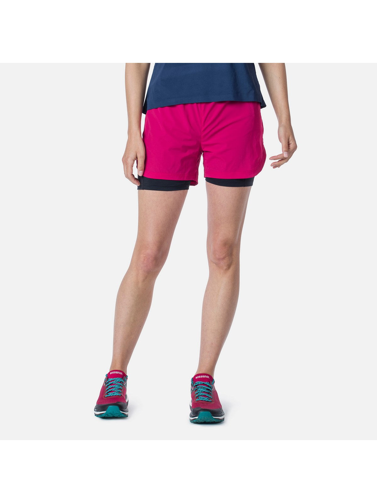Szorty ROSSIGNOL W Trail Shorts - czerwony - Adventure Sports