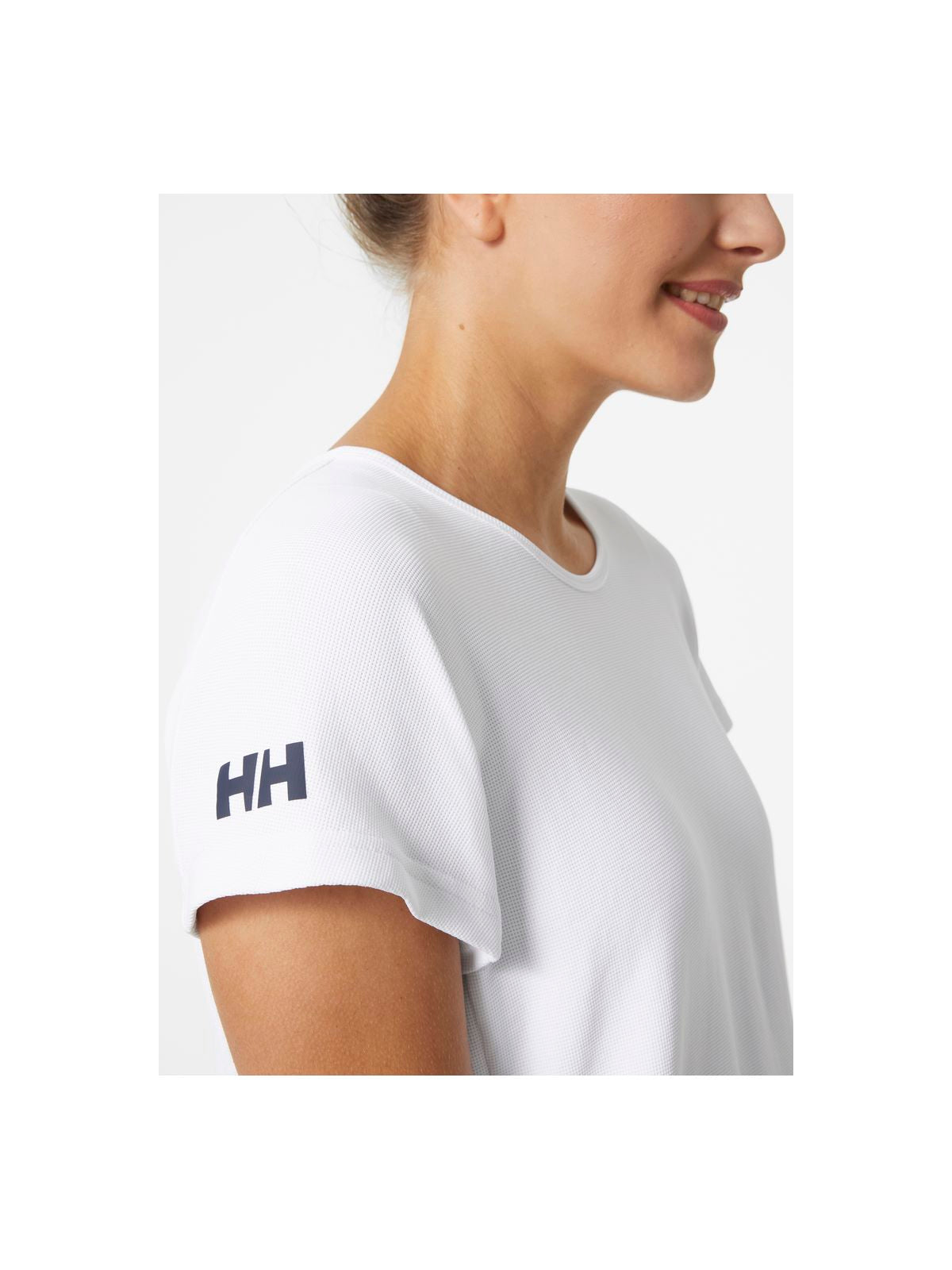 T-Shirt Helly Hansen W Crewline Top biały - Koszulka - Adventure Sports