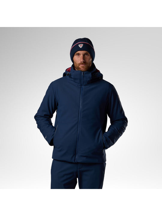 Kurtka narciarska męska ROSSIGNOL M Resort Softshell Jacket niebieska
