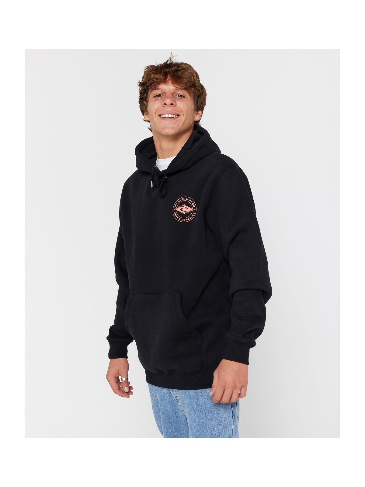 Bluza RIP CURL STAPLE HOOD czarna
