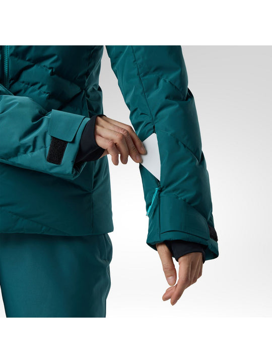 Kurtka narciarska damska ROSSIGNOL W Staci Insulated Jkt zielona
