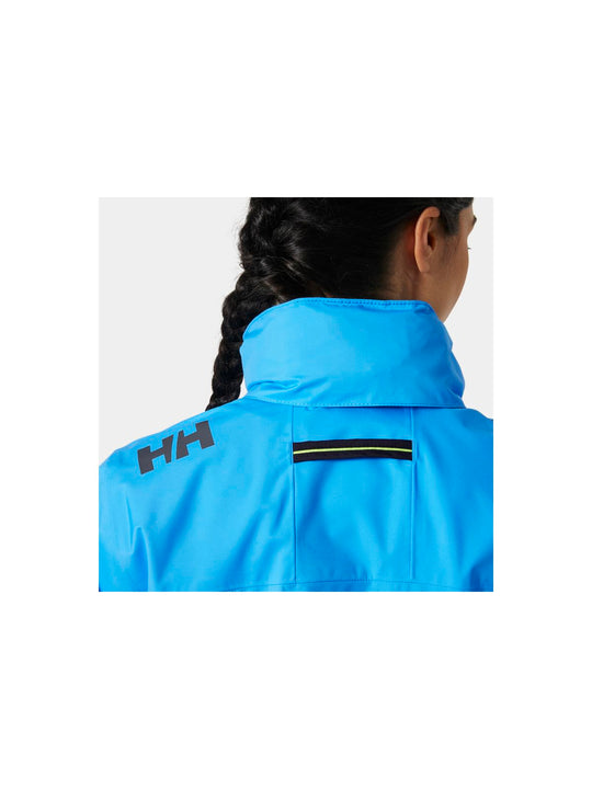 Kurtka HELLY HANSEN W CREW HOODED JACKET niebieski - Adventure Sports
