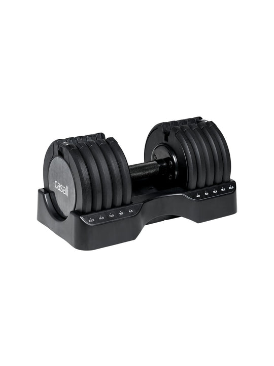 Ciężarek CASALL Adjustable Dumbbell Set 4,5-22,5kg kolor czarny
