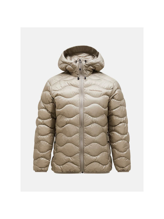 Kurtka puchowa męska Peak Performance M Helium Down Hood Jacket beżowy - narciarska - Adventure Sports
