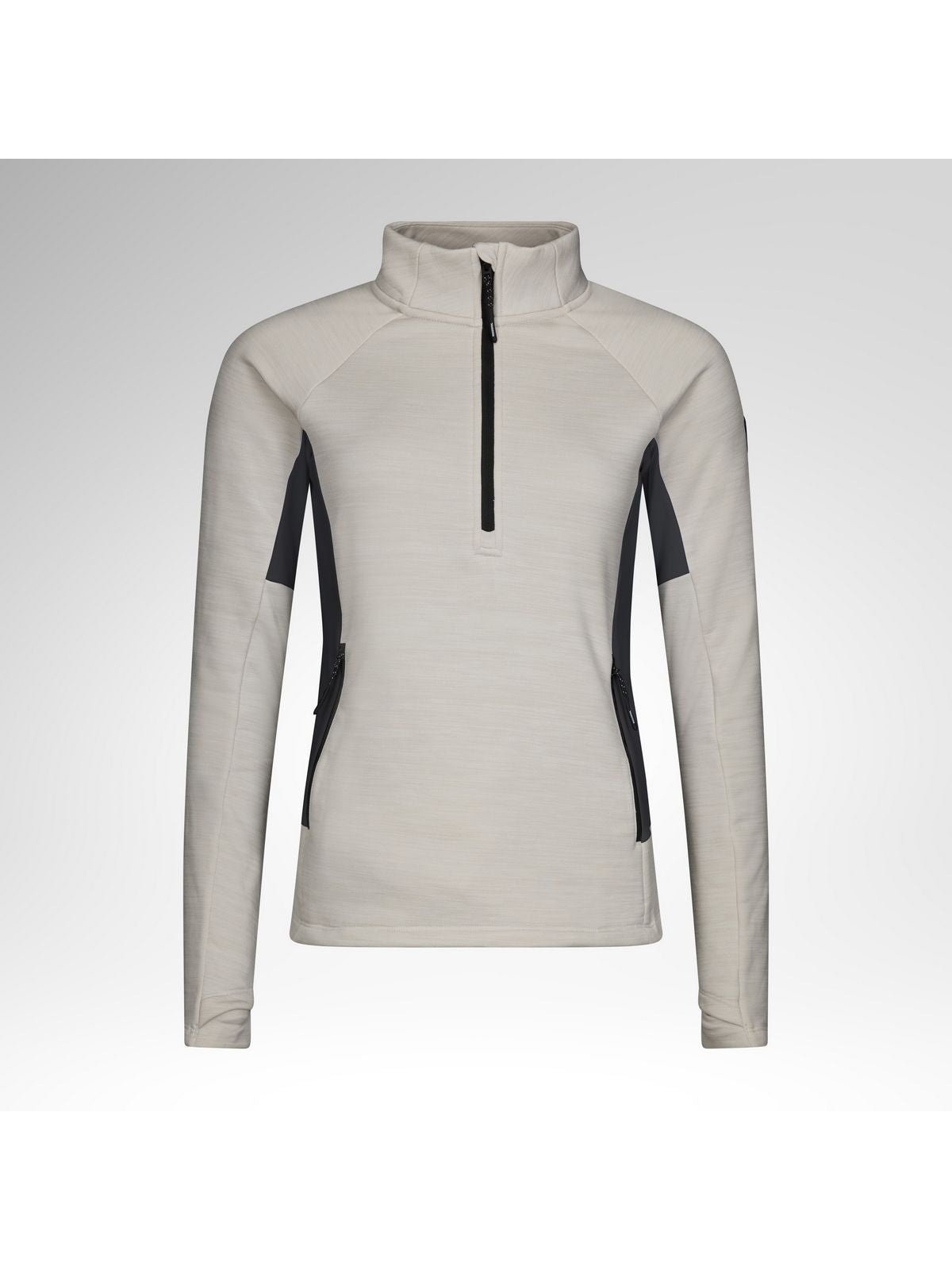 Bluza damska ROSSIGNOL W Premium Half Zip Fleece biała