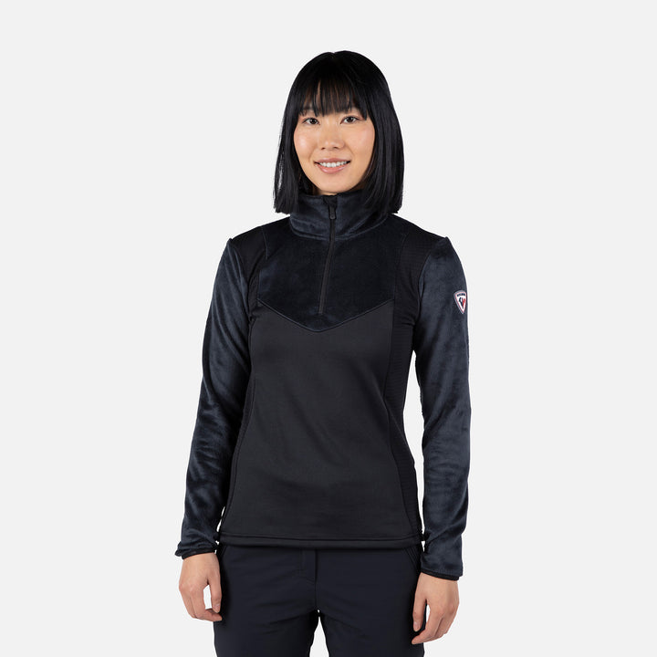 Bluza Rossignol W Diretta Fleece Hz czarny - Adventure Sports

