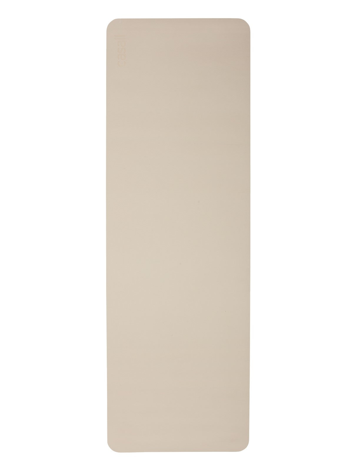Mata do jogi CASALL Yoga mat Bamboo 4mm beżowy - TU - mata - Adventure Sports