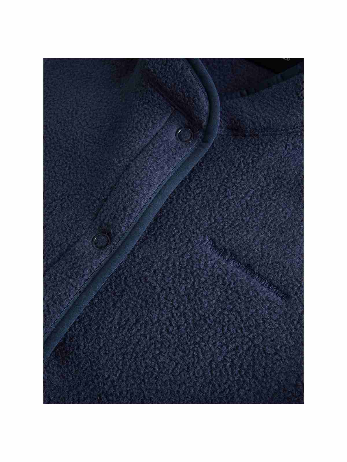 Bluza Peak Performance W Fleece Snap Cardigan granatowy - Adventure Sports