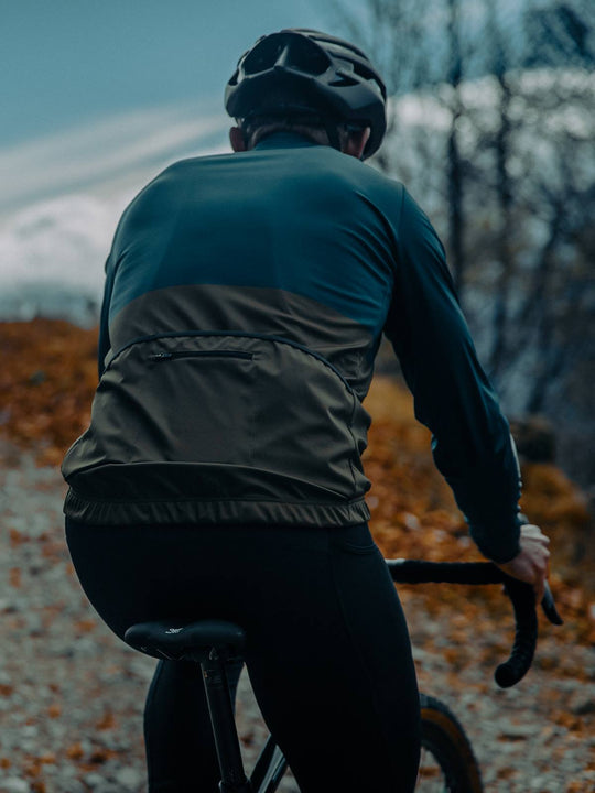 Kurtka rowerowa NORTHWAVE BLADE LIGHT Jacket - niebieski/zielony - Adventure Sports
