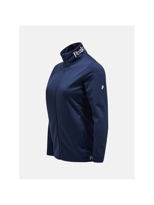 Bluza Peak Performance W Rider Tech Zip Jacket niebieski - Adventure Sports

