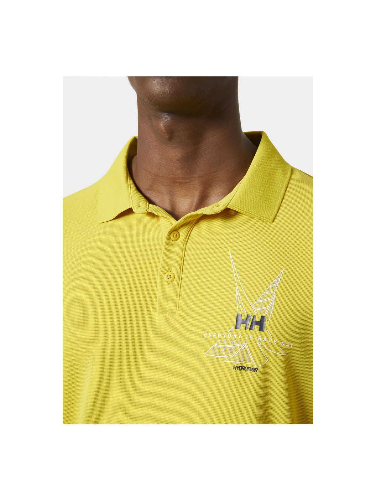 Koszulka HELLY HANSEN Hp Race Polo żółty - Adventure Sports