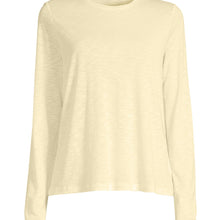 Koszulka damska treningowa Casall Soft Texture Long Sleeve żółty - Adventure Sports
