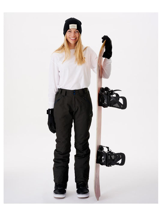 Spodnie narciarskie RIP CURL Rider High Waist Pant czarny - Adventure Sports

