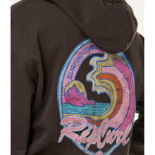 Bluza damska RIP CURL Lay Day Relaxed Zip Through czarna
