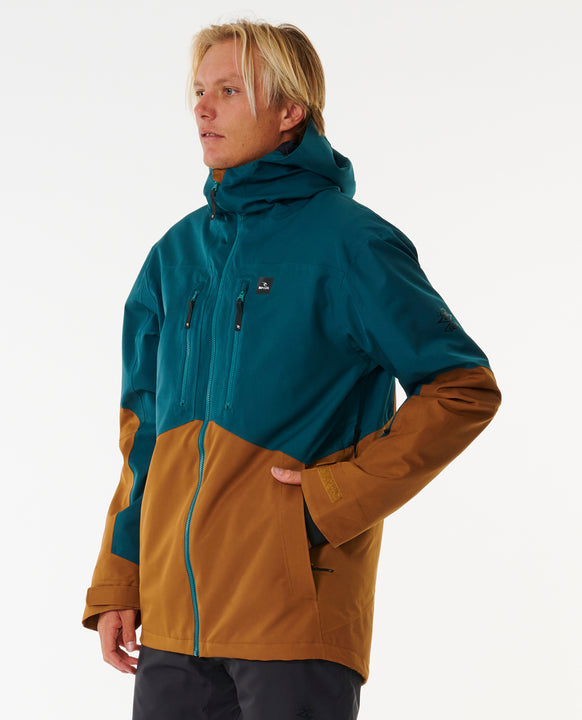 Kurtka narciarska RIP CURL Freerider 20K/20K Jacket niebieski - Adventure Sports

