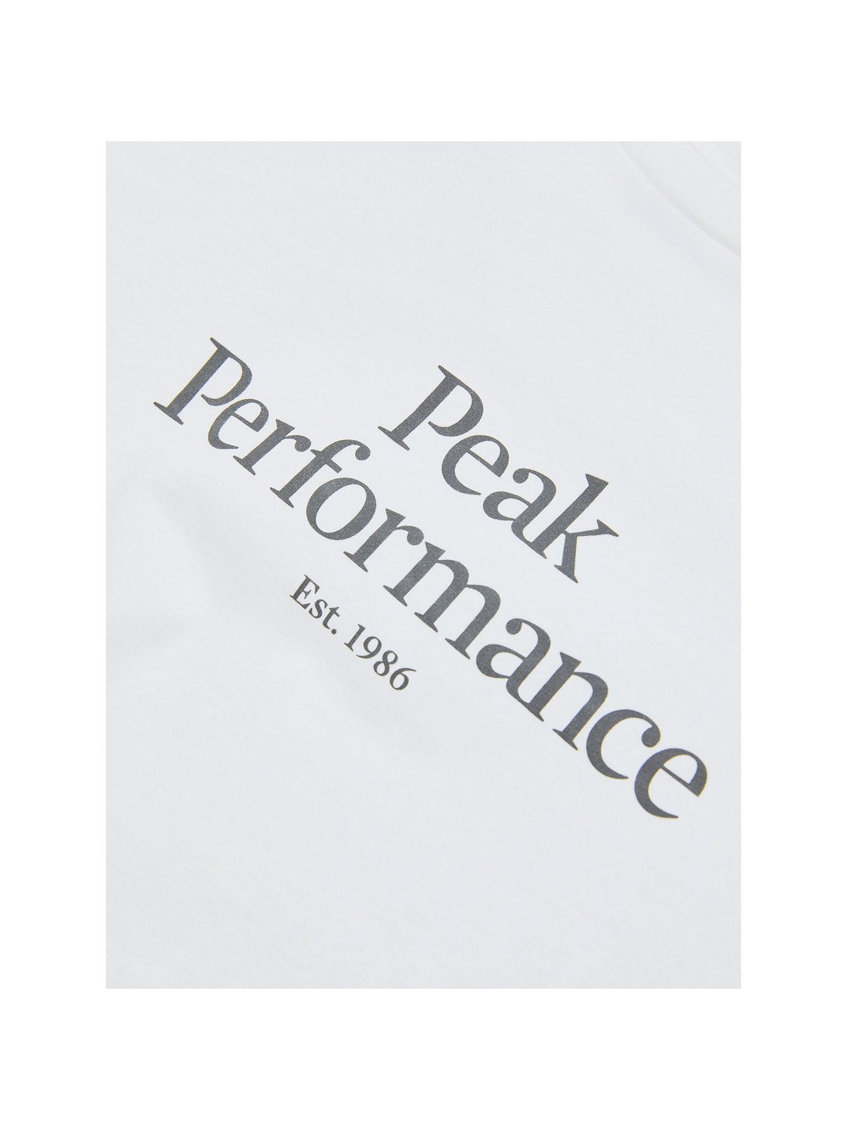 Koszulka Peak Performance W Original Tee biały - Adventure Sports