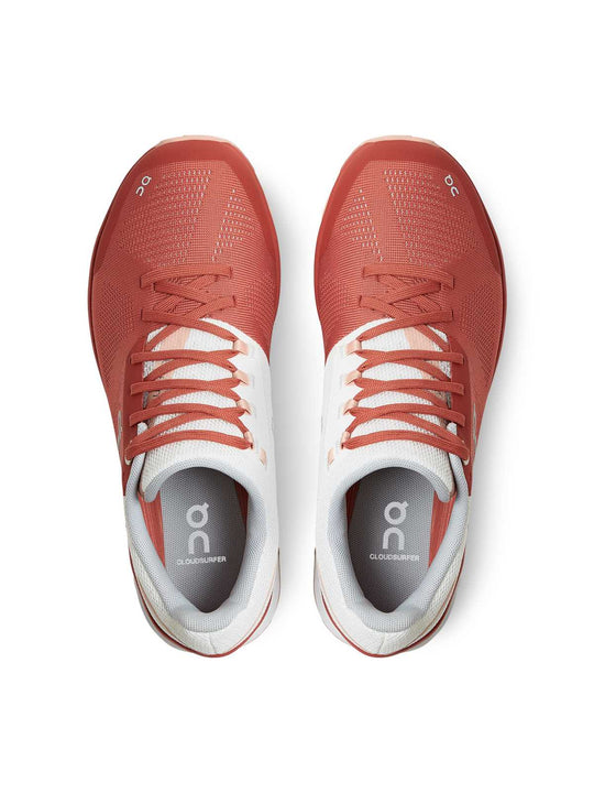 Buty do biegania damskie On W CLOUDSURFER - czerwony
