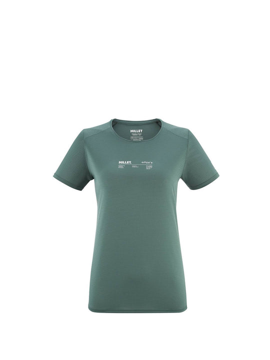 Koszulka MILLET INTENSE ESSENTIAL TS SS W zielony - Adventure Sports
